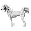 chinese crested dog sticker