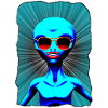 alien girl