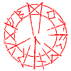Runic circle red