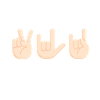 Peace love rock and roll