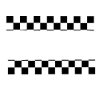 Ska check black white