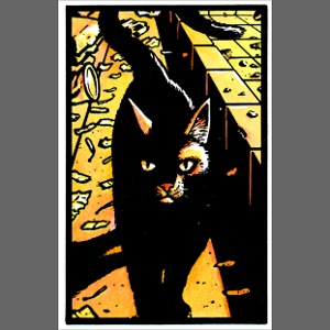 The cat from the Tale of One Bad Rat