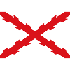 burgundy cross
