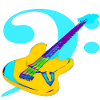 Bass Guitar Music Notes Clef