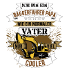 Baggerfahrer Papa Bagger Bauarbeiter Geschenk