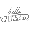 Hello winter saying