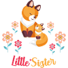 Little sister - fox siblings