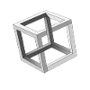 Cube Optical Illusion