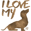 I love my dachshund