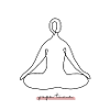 Yoga Time One Line Art