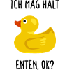 Jeg kan bare godt lide ænder gule ænder sjov knirkende and