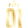01 papa crown gold