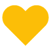 HEART yellow-orange