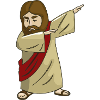 Fresh Jesus Dab Jésus-Christ Cool