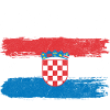 Blason du drapeau Croatie