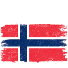 Norway Flag Brush Texture
