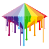 Melting Rainbow Diamond
