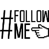 Hand pointer follow