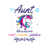 Einhorn Design für Tanten