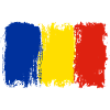 Vivid French Flag Abstract