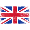 Distressed Union Jack Print