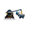Urlaubspläne Drescher Fahren Maiskolben