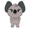 Angry Koala