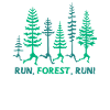 Forest Runner Jogging Funny Tree Gioco di parole