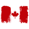 Maple Leaf Ink Splash