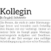 Spruchdesign Kollegin IIII