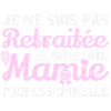 t-shirt retraitée. Idée cadeau mamie