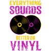 Platine vinyle DJ disques LP