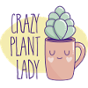Kawaii Cactus - Crazy Plant Lady