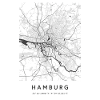 Kort over hamborgkort Citymap