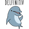 Lustiger Delfin