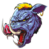 wild boar head wild boar