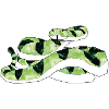 serpent vert