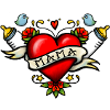 Heart tattoo mom