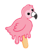 Flamingo Popsicle
