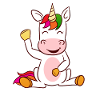Winke Einhorn