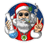 Santa Smoking Weed