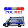 Children's birthday police car Christmas