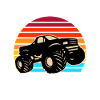 Retro Monster Truck