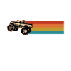Camion monstre rétro
