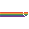 LGBT Rainbow Heart