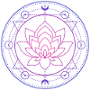 Lotus Moon Sacred Geometry