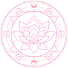 Lotus Moon Sacred Geometry