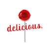 delicious red lollipop lollipop