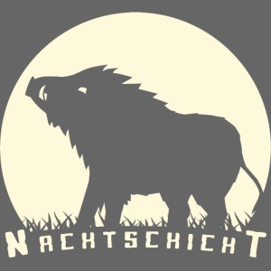Nachtschicht bei Schweinesonne - Jägershirt