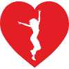 Dancer with a heart